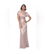 Adrianna Papell Women&#39;s Dusted Petal Twisted Metallic Evening Gown Dress... - $1,215.96 MXN