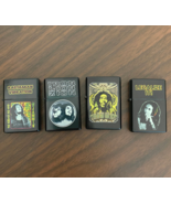 BOB MARLEY SET OF 4 REFILLABLE LIGHTERS - £11.78 GBP