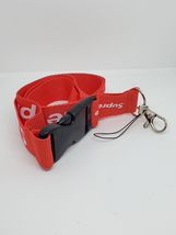 Supreme  Keychain Lanyard Multifunctional  Neck Strap Red Nylon  image 2