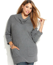 INC International Concepts Ladies Cowl Neck Sweater Plus Size 0X - £23.16 GBP