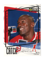 1997-98 Upper Deck Collectors Choice Michael Jordan Catch 23 #191 Chicago Bulls - £1.37 GBP