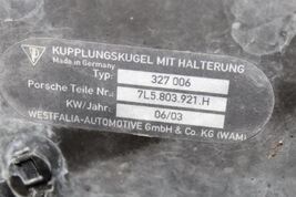 CAYENNE 03-06 08-10 955 957 Trailer Tow Hitch Rear Bumper Reinforcement 75949 image 10