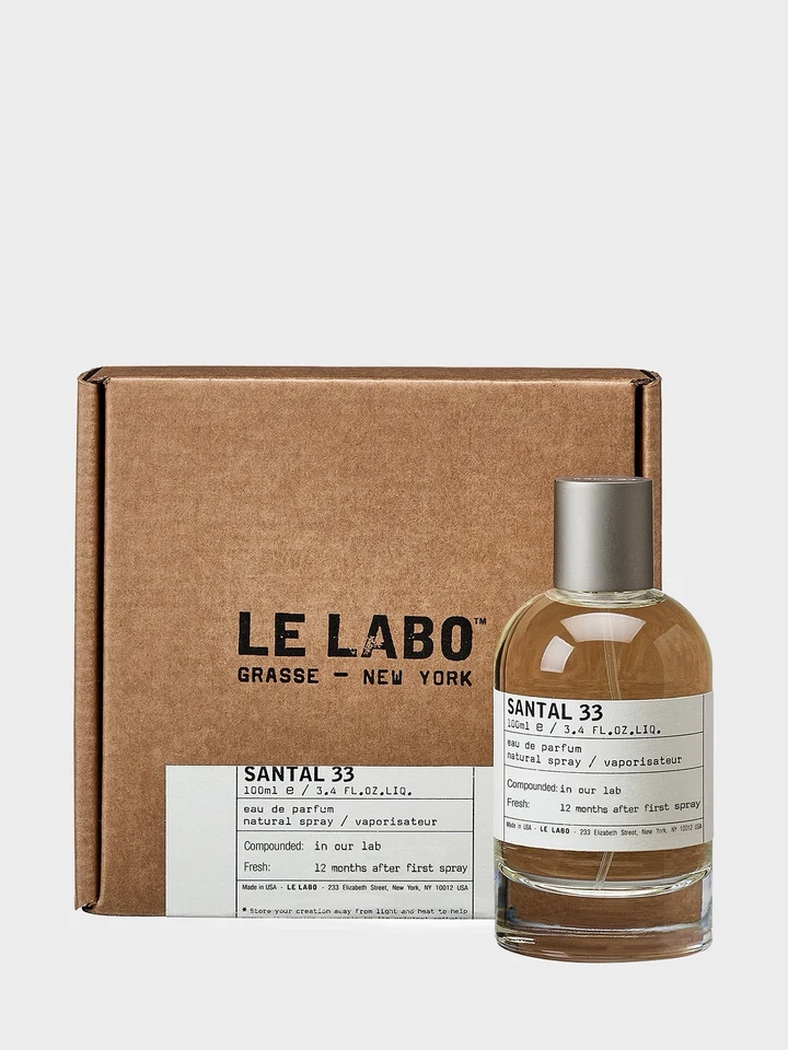 Le Labo Santal 33 3.4 Oz /100 ml Unisex,100 % Genuine &amp; authentic,good f... - $72.10