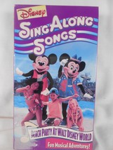 Sing Along Songs - Mickeys Fun Songs: Beach Party at Walt Disney World (VHS,... - £7.13 GBP