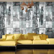 Repeating Wallpaper Roll - City Shrouded In Rain - 32.8&#39;L x 19.7&quot;W - £50.83 GBP+