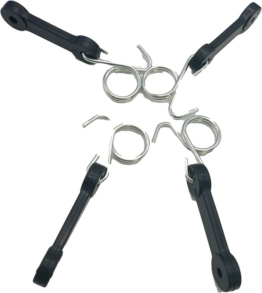 4 Bagger Latch Straps for 42&quot;46&quot; Cut Husqvarna Craftsman Poulan Roper We... - $14.94