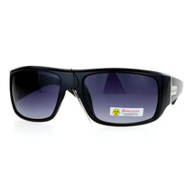 Mens Biohazard Sunglasses Designer Fashion Rectangular Frame UV 400 - £14.66 GBP
