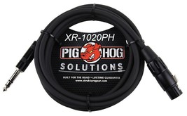 20Ft 1/4&quot; Trs Male To Xlr 3-Pin Female Shielded Balanced Audio Cable - £35.19 GBP