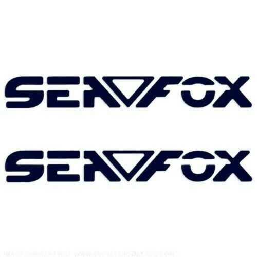 Sea Fox OEM Boat Yacht Decals 2PC Set Vinyl High Quality New Stickers - $34.99