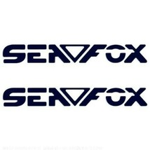 Sea Fox OEM Boat Yacht Decals 2PC Set Vinyl High Quality New Stickers - £27.93 GBP