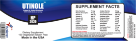 Utinole HP 2020- Potent Helicobacter Pylori Supplement ( 60ct) image 2