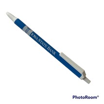 Iowa State Bank Click Ballpoint Bic Pen Advertising Blue Plastic Made Mexico - £6.21 GBP