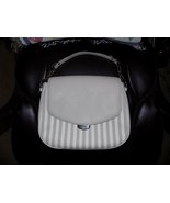 Kate Spade Handbag Beige W/Beige Stripes Leather RN0102760 CA57710 - £116.05 GBP