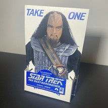 Vintage 1991 Star Trek The Next Generation Theme Park Standee - ONE OF A KIND! - £69.96 GBP