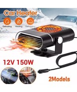 12V Car Heater Fan 150W Auto Heater Fan Windshield Defogger Defroster De... - £5.96 GBP