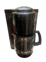 Krups Gevalia Black Automatic Coffee Maker 10 Cup Type 396  Used Works G... - €11,03 EUR