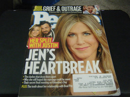 People Magazine - Jennifer Aniston Cover - March 5, 2018 - $5.68