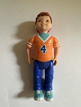 Fisher Price Loving Family dollhouse BOY BROTHER DOLL #4 Jersey red Ball... - $19.75