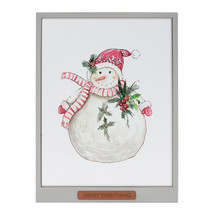 Santa and Snowman Frame (2 Asst) 10.5&quot;L x 14&quot;H MDF - £76.80 GBP