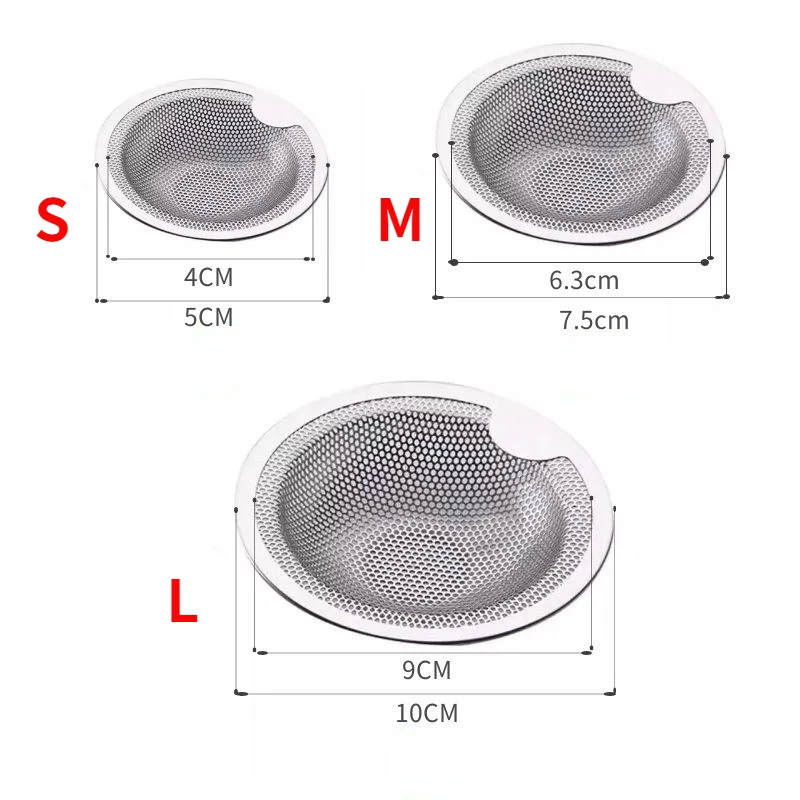 House Home S/M/L House Home Portable Stainless Steel Bathtub Hair Catche... - $25.00