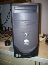 Dell Dimension 2400 Desktop Tower Pc 2.6 G Hz 1 Gb Ram, 75 Gb Hdd Fully Serviced - $289.90