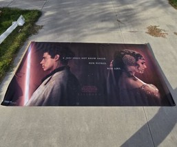 VTG Star Wars Episode II Attack of Clones Massive 9&#39; x 5&#39; Theater Vinyl Banner - $197.01