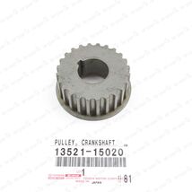 NEW GENUINE FOR TOYOTA 93-95 COROLLA CELICA CRANKSHAFT TIMING PULLEY 135... - $46.82