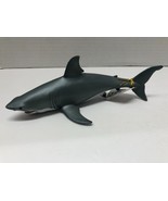 Papo 7&quot; PVC Realistic GREAT WHITE SHARK Figure NEW - $149.27 MXN