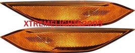 FIT PORSCHE CAYENNE 2011-2014 LEFT RIGHT FRONT SIDE MARKER LIGHTS LAMPS ... - $58.40