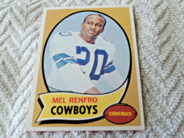 1970 Topps # 45 Mel Renfro Cowboys Nm / Mint Or Better !! - $24.99