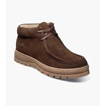 Stacy Adams Dublin II Moc Toe Boot Suede Brown 63169-200 image 5