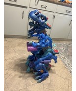 Fisher Price Imaginext Ultra Ice Blue T Rex Dinosaur Walk Sounds And Lights - $81.22 CAD