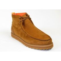 Men's TAYNO Wallabee Style Chukka Boots Soft Micro Suede MOJAVE S Camel image 10