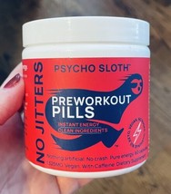 Psycho Sloth Preworkout Pills 60 capsules ex 7/25 - $37.39