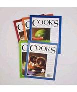 (5) Cooks Illustrated Magazines 2012 Foodie Kitchen Culinary Recipes - $10.99