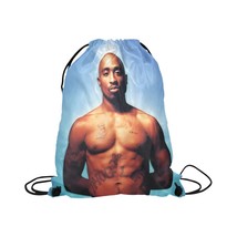 Tupac Drawstring Bag 16.5&quot;(W) x 19.3&quot;(H) - £22.31 GBP