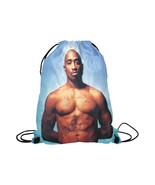 Tupac Drawstring Bag 16.5&quot;(W) x 19.3&quot;(H) - £22.02 GBP