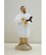 Vintage Art Glass Doctor Vet Veterinarian Figure  8.5&quot; - $58.99