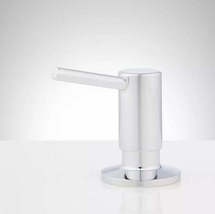 New Chrome Plated Low-Profile Soap or Lotion Dispenser by Signature Hard... - £31.34 GBP