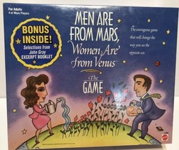 Men Are From Mars Women Are From Venus Board Game Factory Sealed New - £12.20 GBP