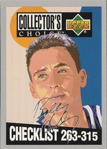 Bobby Hurley 1994-95 Collector&#39;s Choice Silver Signatures #418 - £1.23 GBP