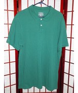 Sonoma Weekend Polo Shirt XL Kelly Green SS 2 Button - £8.23 GBP