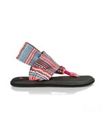 Sanuk Women&#39;s Size 9 Yoga Sling 2 Prints Citrus Lanai Blanket #1016459 - $16.82