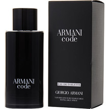 Armani Code By Giorgio Armani Edt Spray Refillable 4.2 Oz - £92.25 GBP