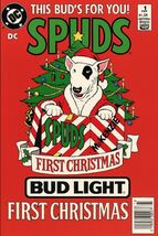 Spuds Spud Mackenzie Bud Budweiser Beer Poster Print on Metal Sign 12x8i... - €21,35 EUR