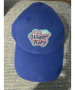 Keno I’m A Winner Baby blue baseball hat Lottery Lotto - $18.38