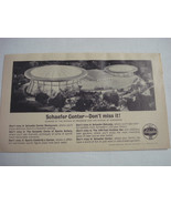 1964 World&#39;s Fair Ad Schaefer Center Schaefer Beer - $10.96 CAD