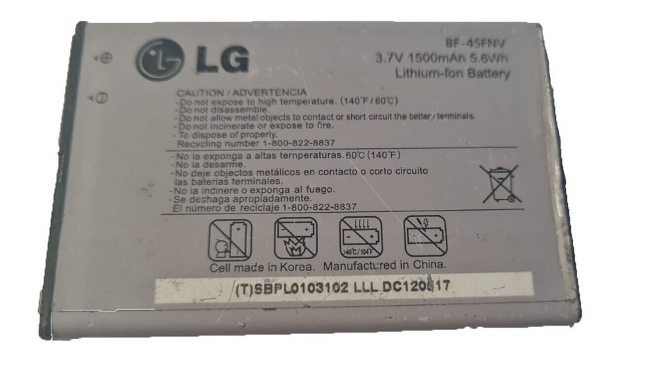 Battery BF-45FNV For LG Esteem MS910 Revolution VS910 SBPL0103102 Original - $7.88
