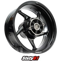 Voodoo Sniper Rear Wheel Suzuki Hayabusa 2008-2023 Koyo Bearings 17x6.65 Black - £586.34 GBP