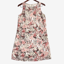 Lila Rose Dress Womens 2 Small Pink Brown Floral Fairycore Fairygrunge C... - £9.31 GBP